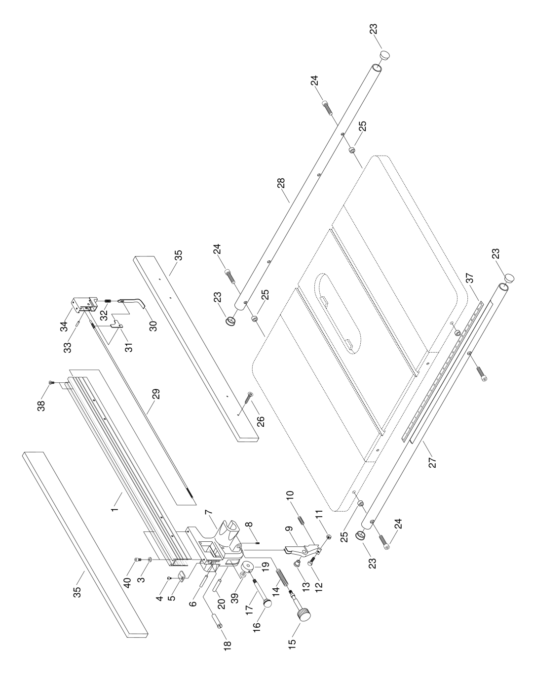 Grizzly G1023 instruction manual 