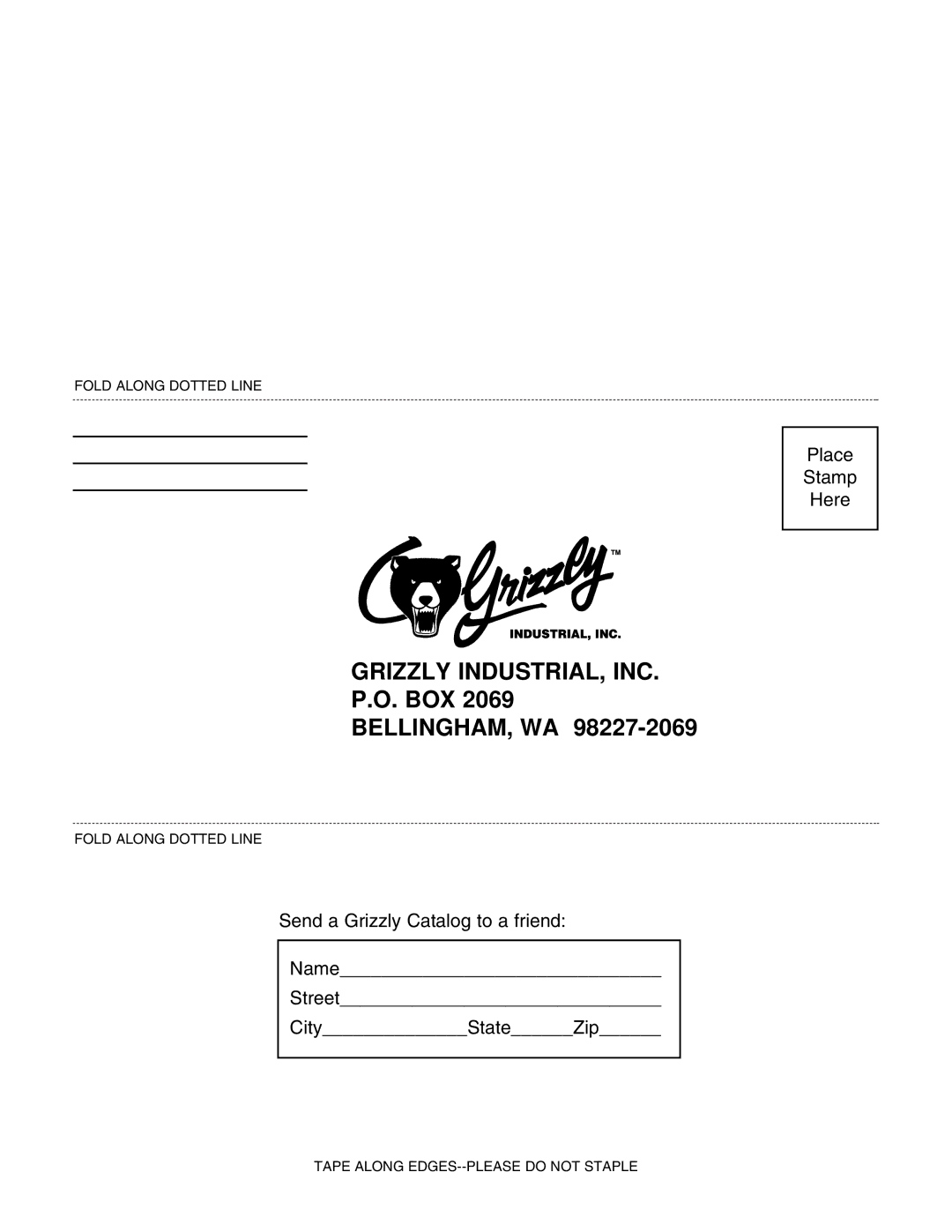 Grizzly G1032 instruction manual Grizzly INDUSTRIAL, INC 