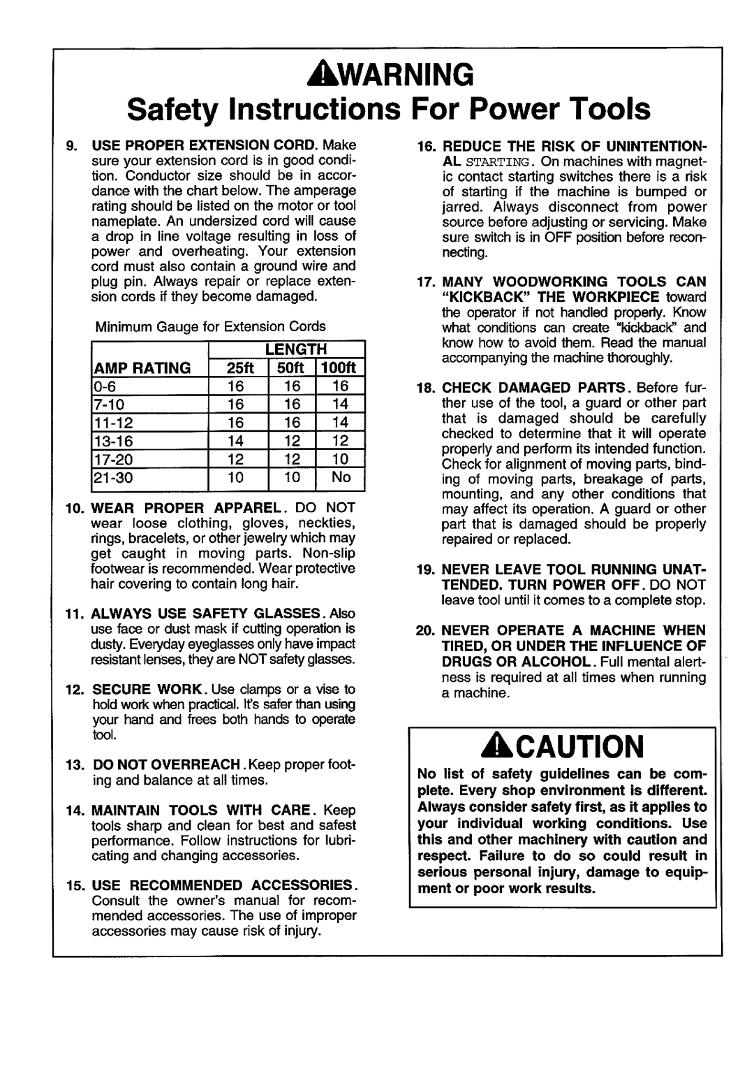 Grizzly G1059 manual 