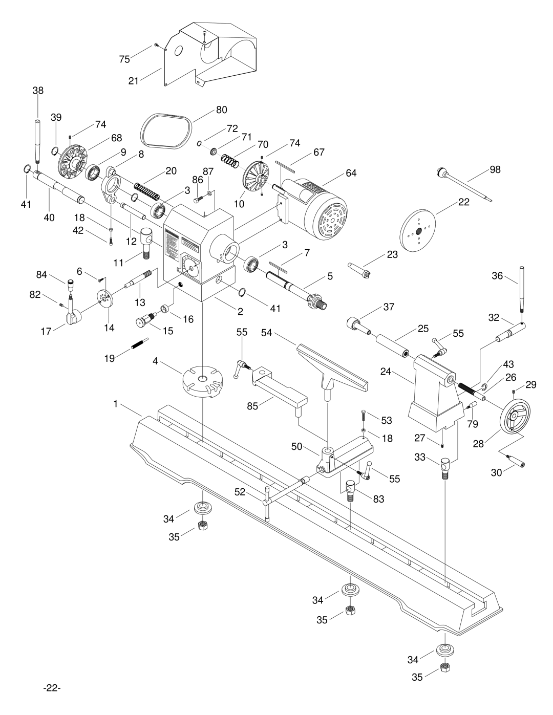 Grizzly G1067Z instruction manual 