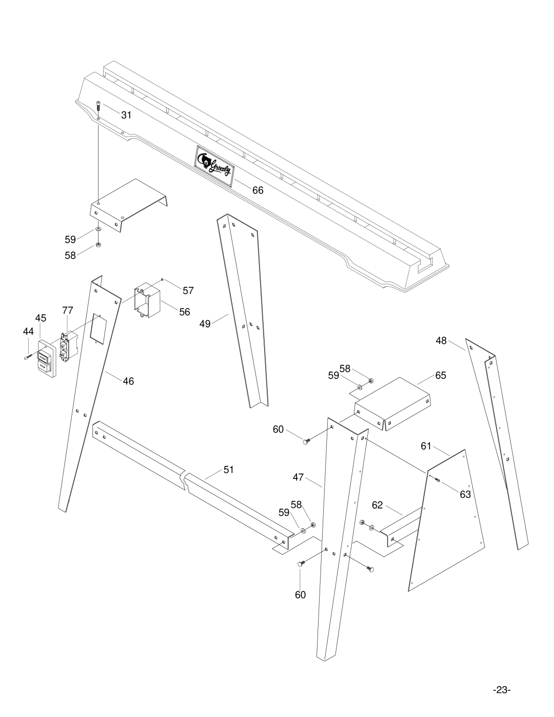 Grizzly G1067Z instruction manual 595865 5862 