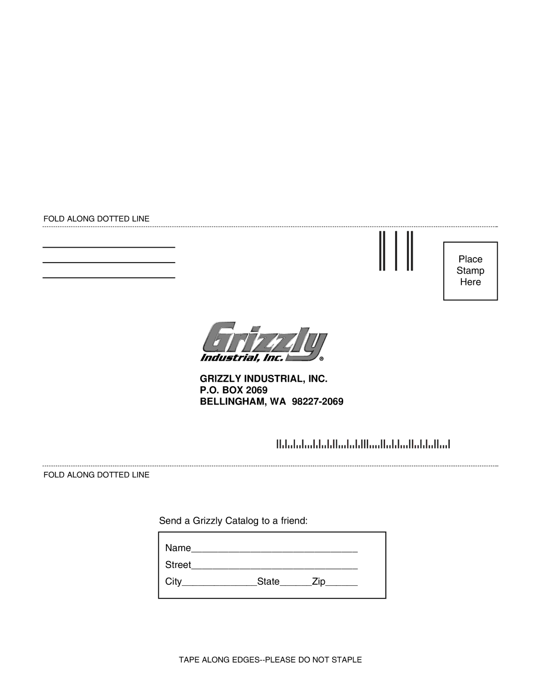 Grizzly G1182HW instruction manual Grizzly INDUSTRIAL, INC 