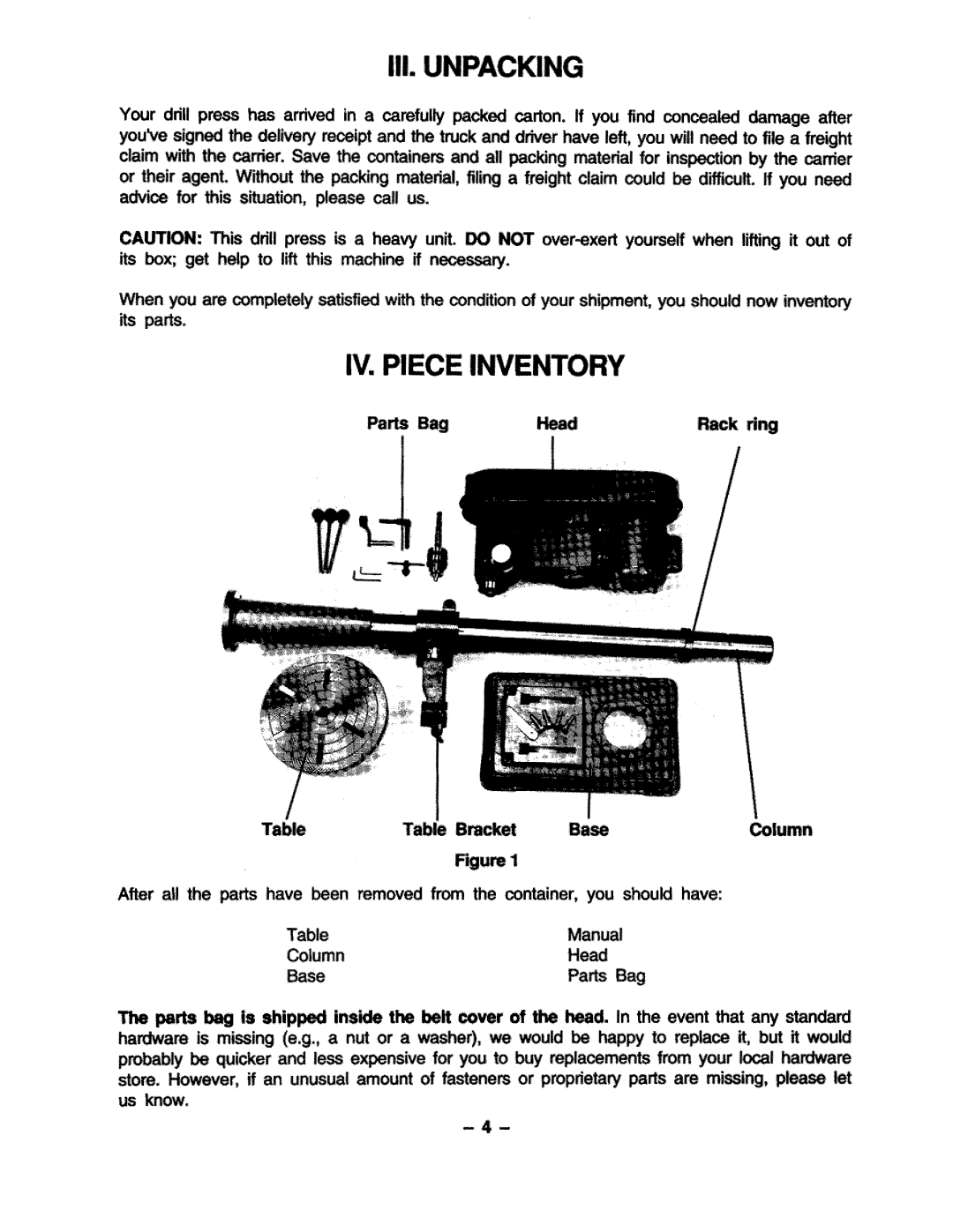 Grizzly G1201 manual 