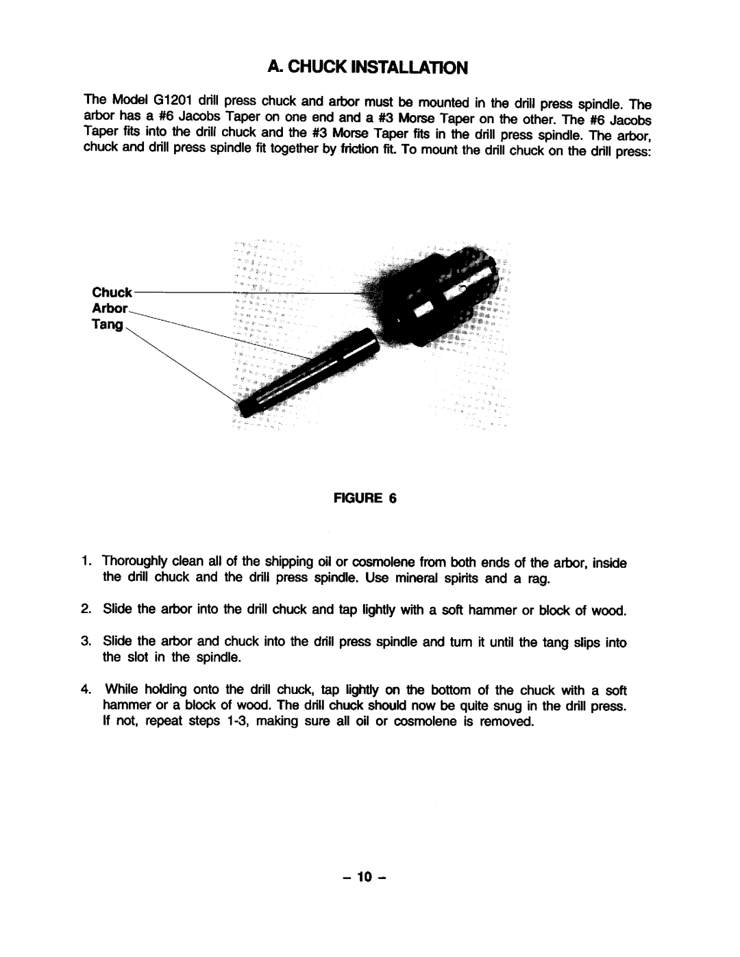 Grizzly G1201 manual 