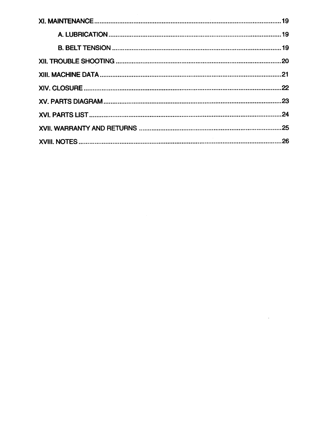 Grizzly G1201 manual 