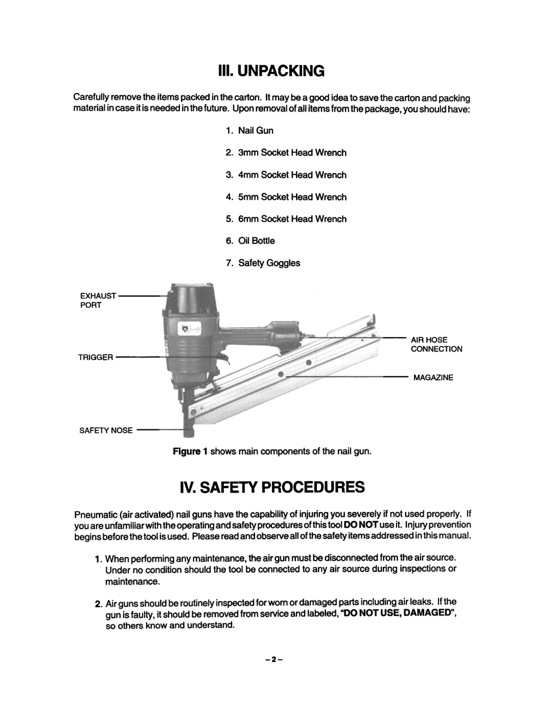 Grizzly G2420 manual 