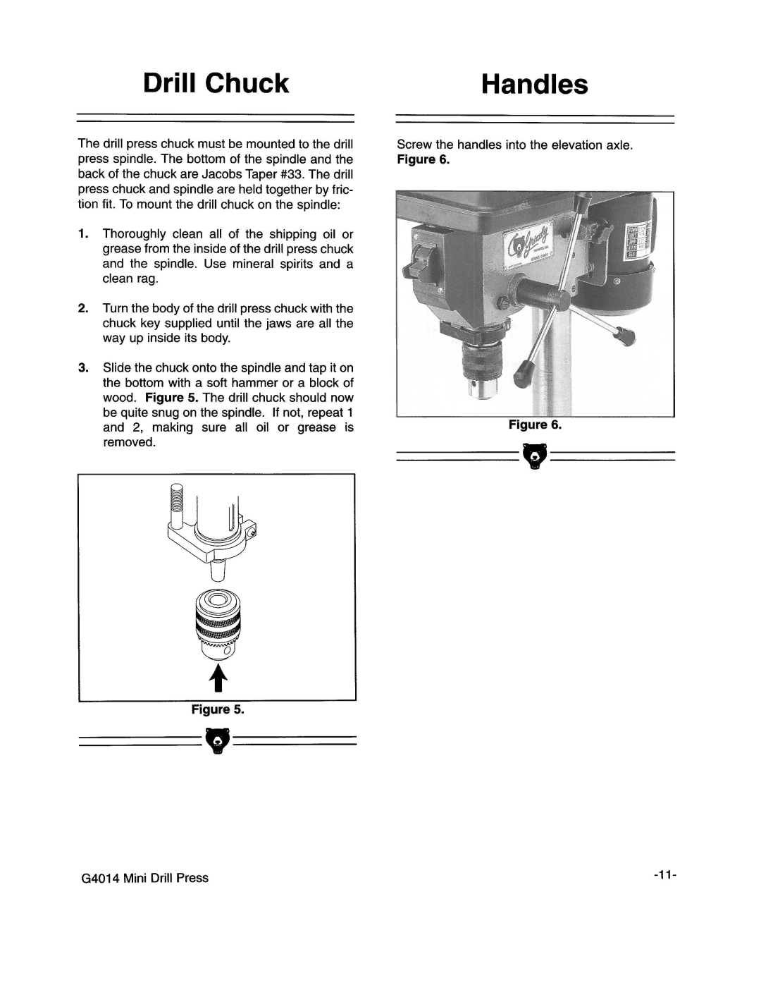 Grizzly G4014 manual 