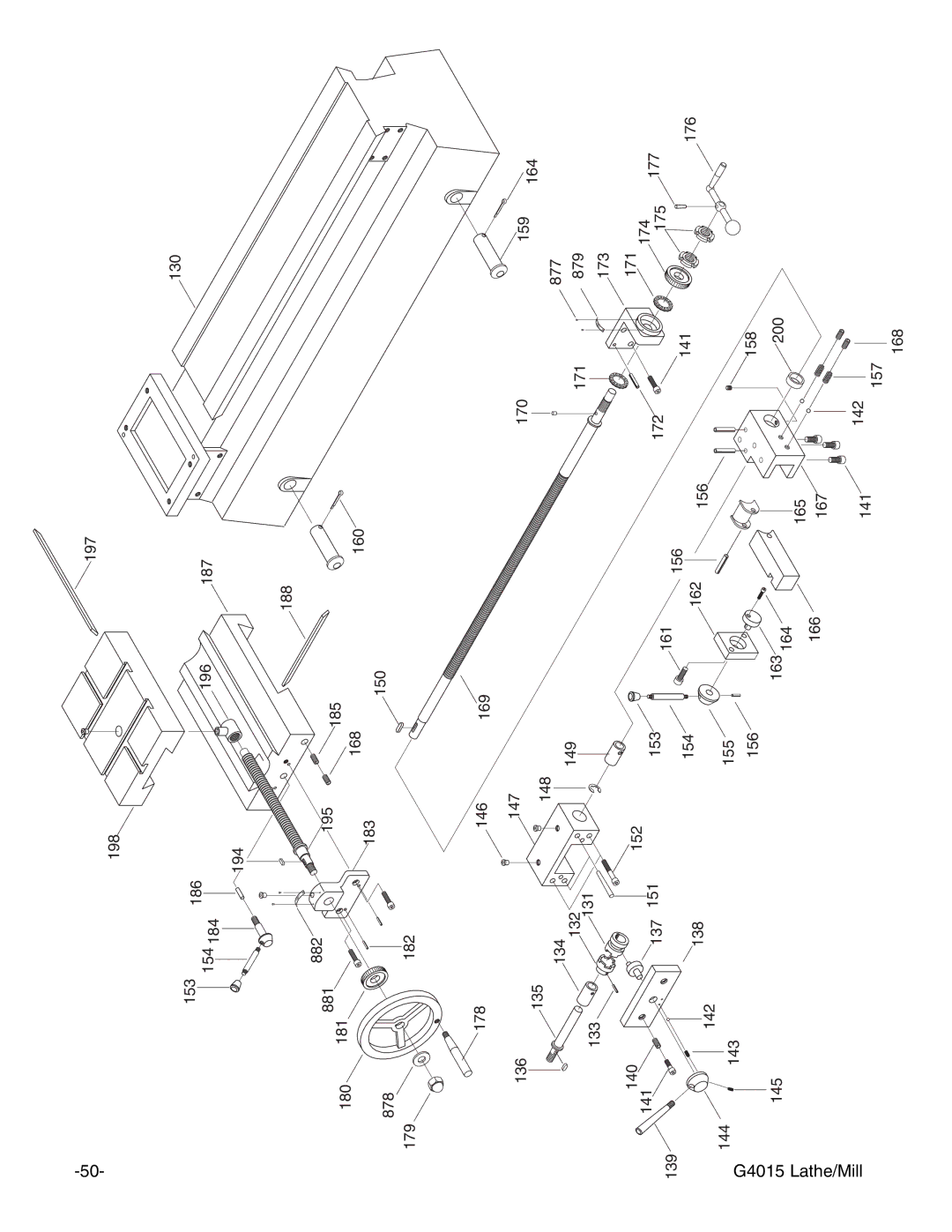 Grizzly G4015Z owner manual 142 