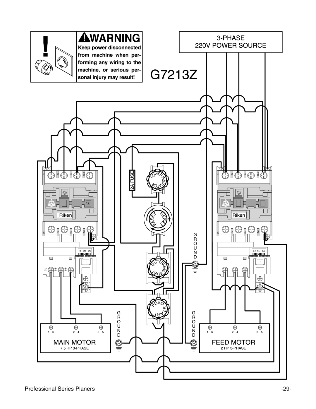 Grizzly G0544, G5850Z manual EgdZhhdcVaHZgZhEaVcZgh 