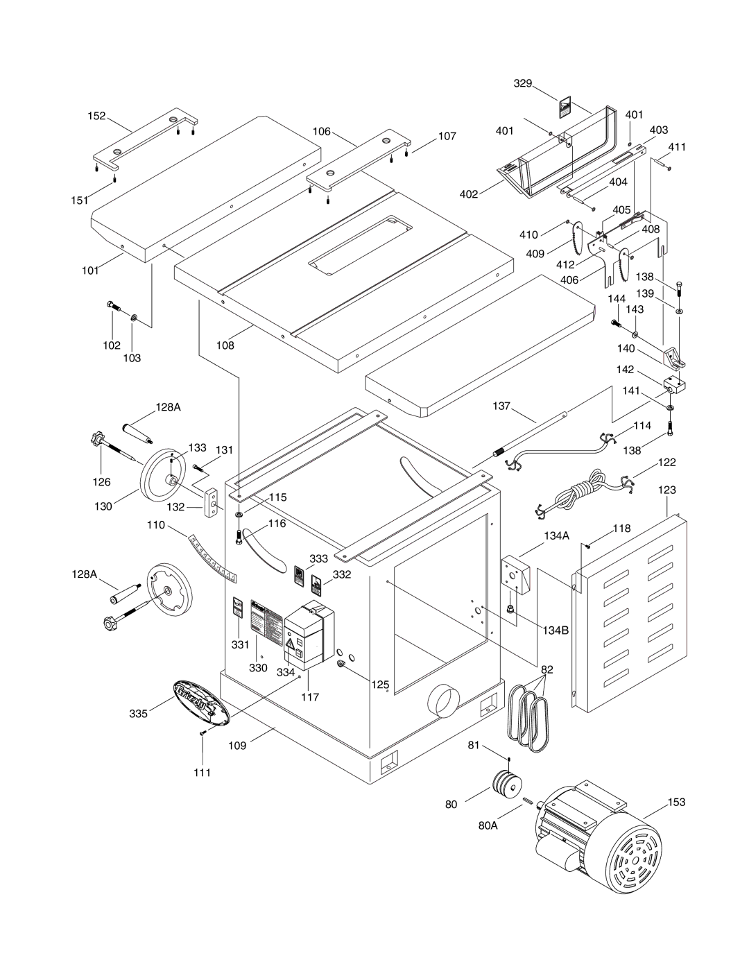 Grizzly G5959, G9957 instruction manual 406 