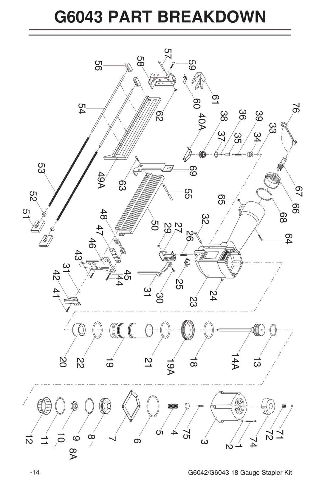 Grizzly G6042/3 instruction manual 60 40A 