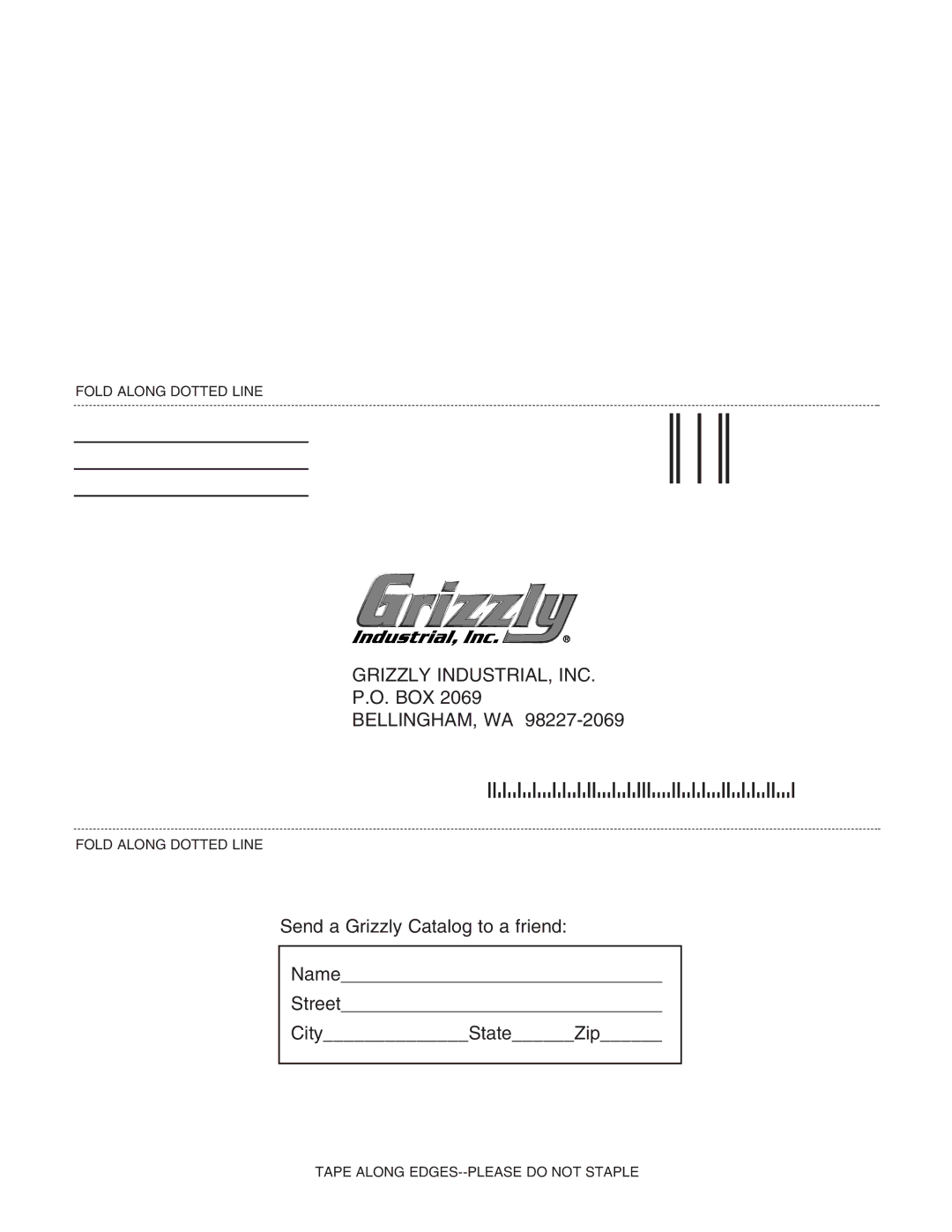 Grizzly G8749 instruction manual Grizzly INDUSTRIAL, INC 