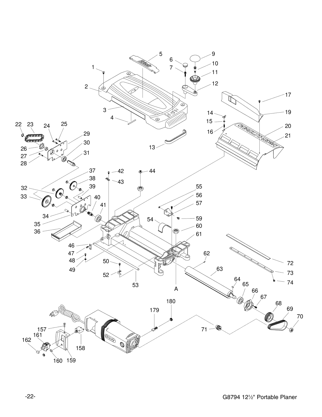 Grizzly G8794 instruction manual 22 23 24 