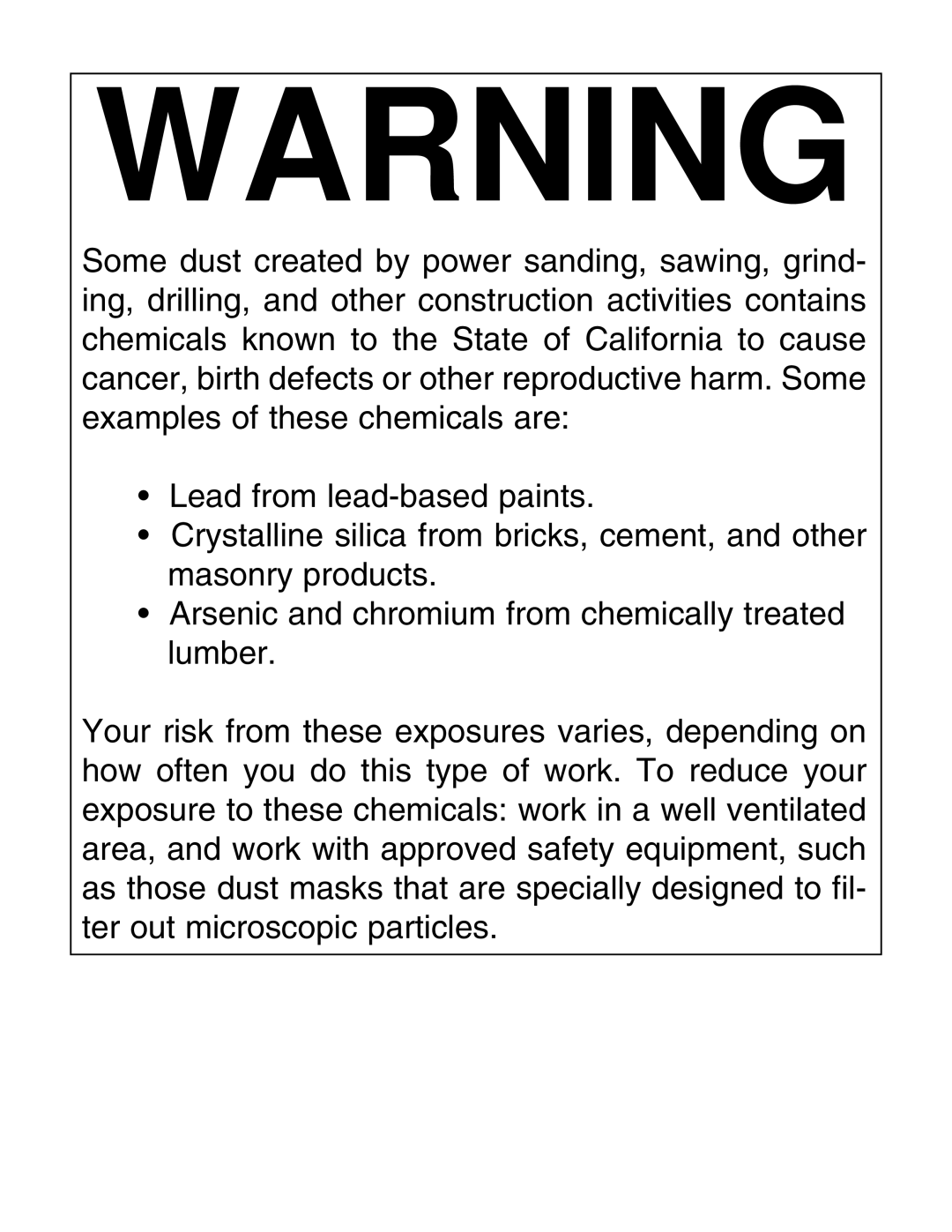 Grizzly G9861, G9860ZX instruction manual 