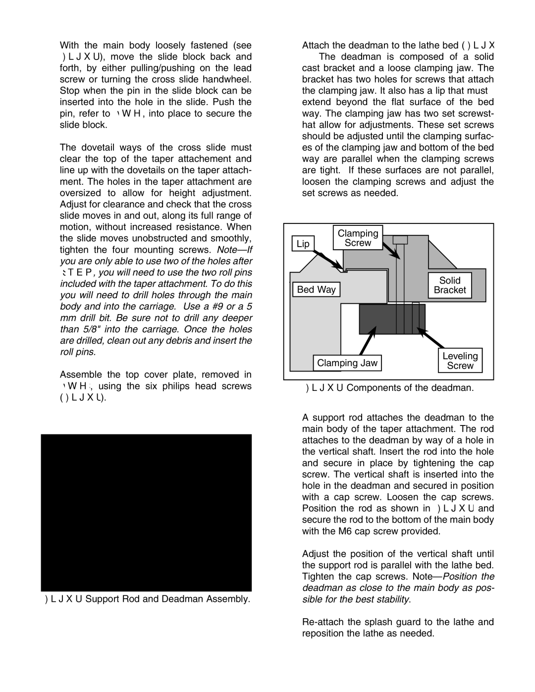 Grizzly H0775 instruction sheet Lip 