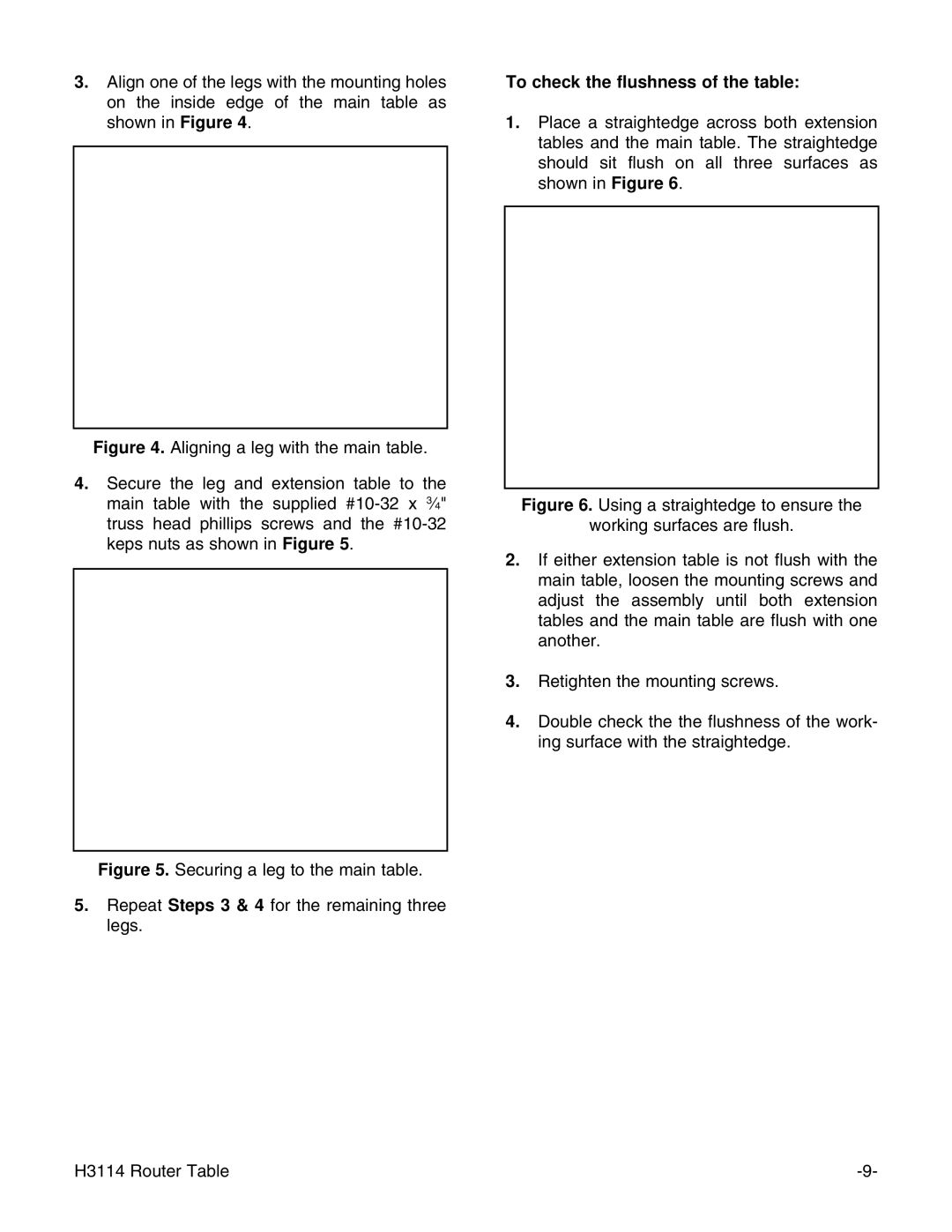 Grizzly H3114 instruction manual 