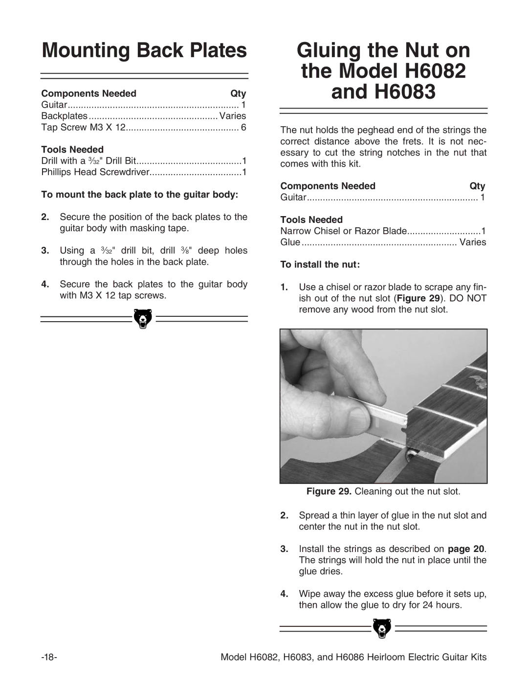 Grizzly H6082 manual 4OOINSTALLLTHEHNUT, Igure 8aZVcc\djiiZcjihadi# 