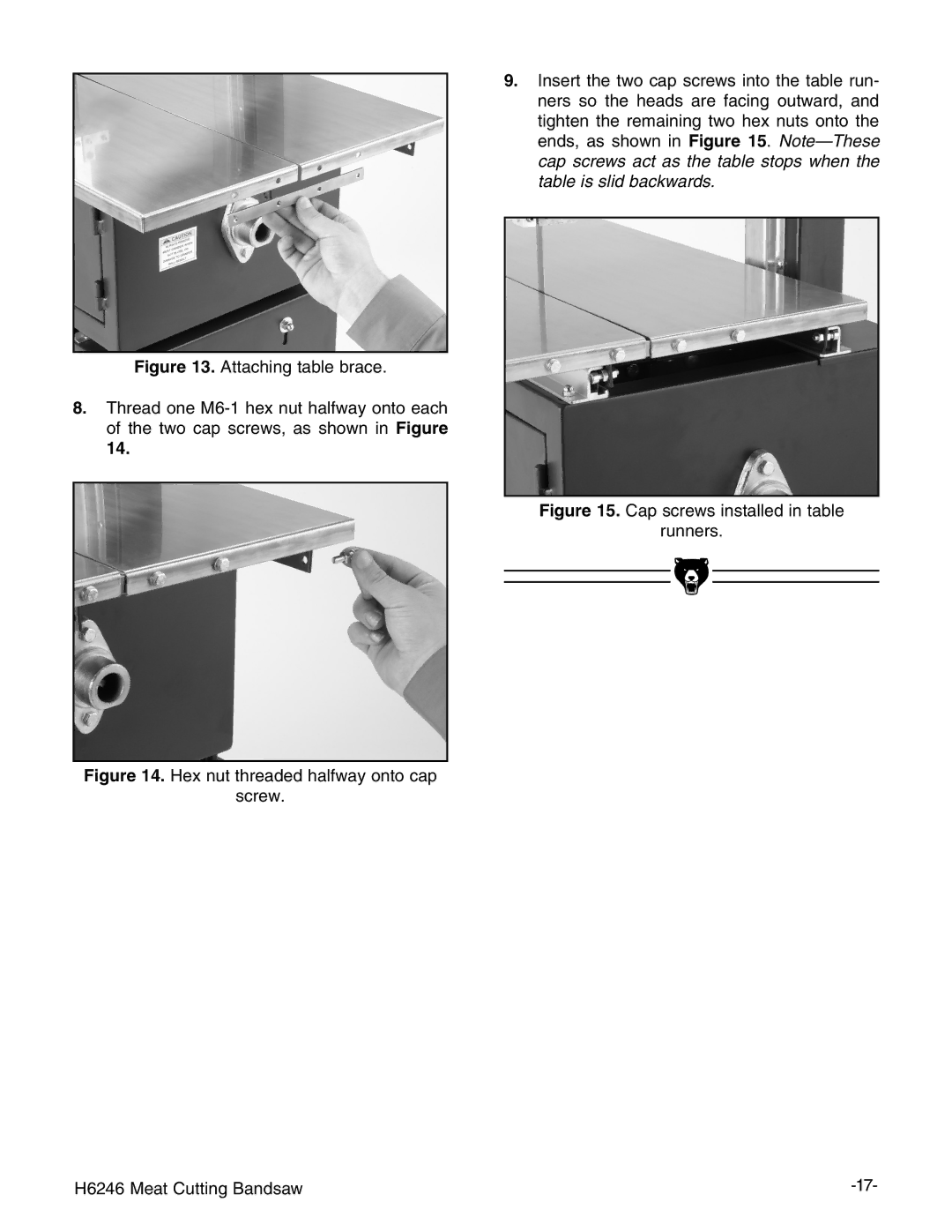 Grizzly H6246 instruction manual 