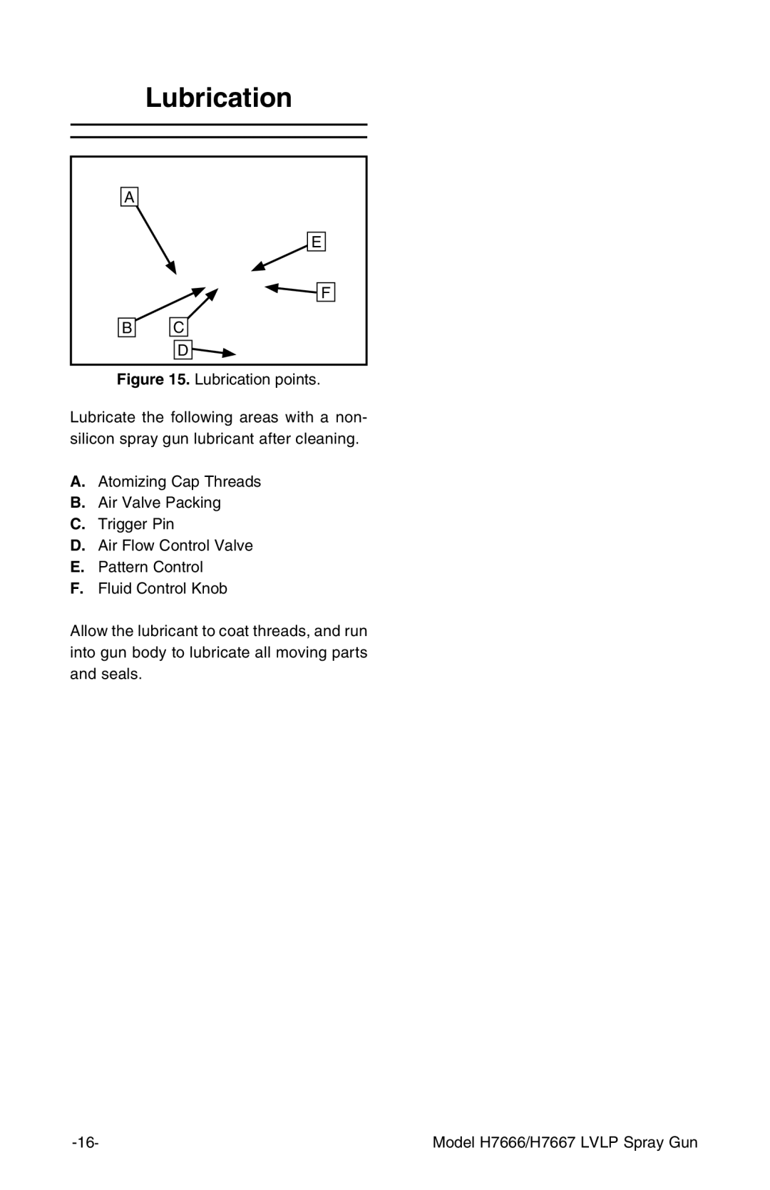 Grizzly H7666, H7667 instruction manual Lubrication 