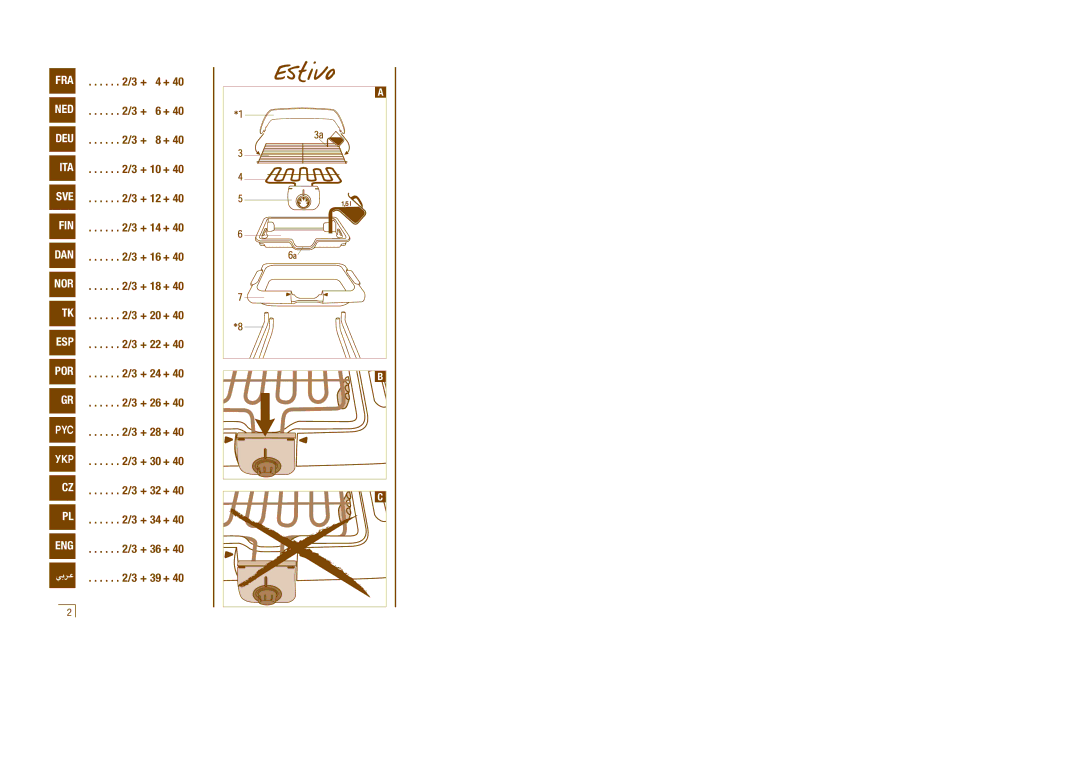 Groupe SEB USA - T-FAL 14 L manual Fra Ned Deu Ita Sve Fin Dan Nor Esp Por 