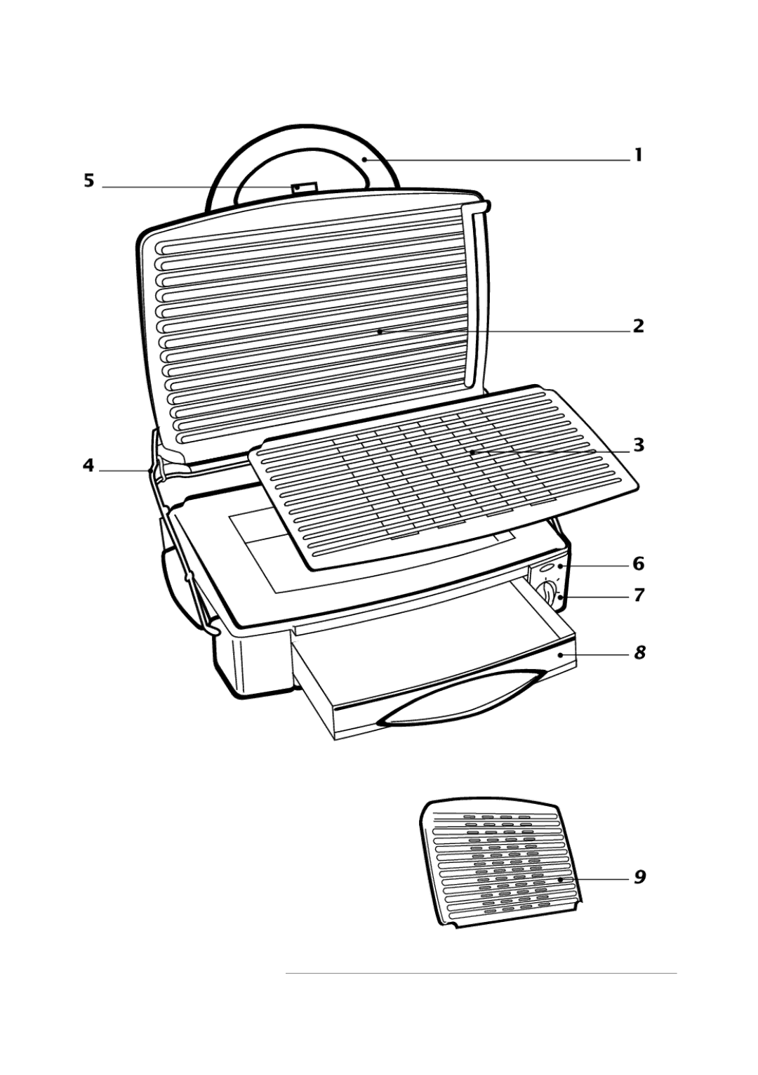 Groupe SEB USA - T-FAL 1700 manual 