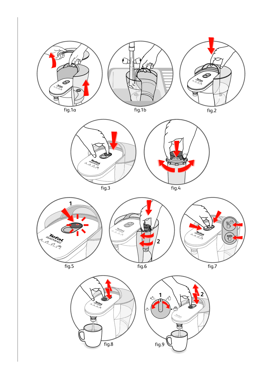 Groupe SEB USA - T-FAL BR 301 manual 