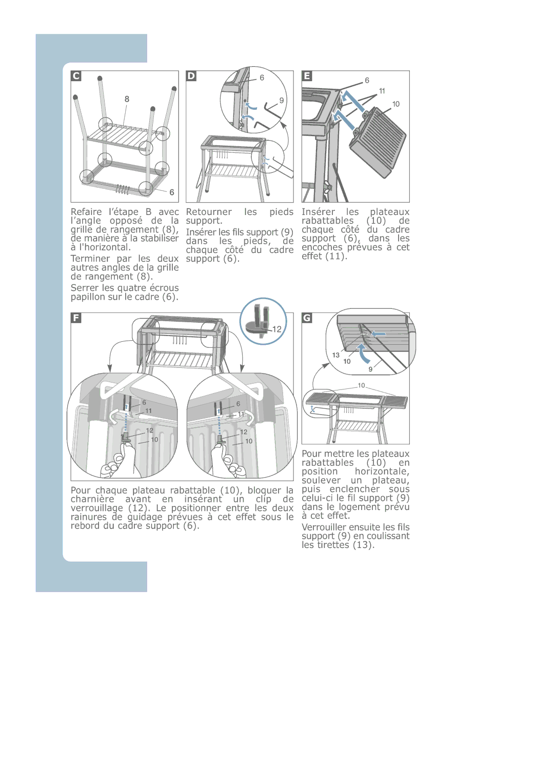 Groupe SEB USA - T-FAL CB6080 manual Lhorizontal 