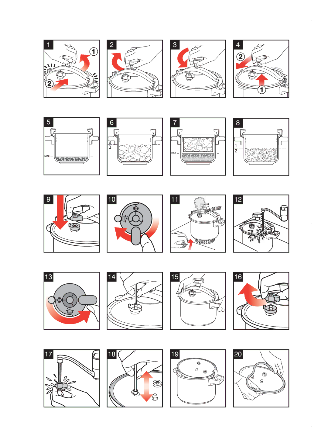 Groupe SEB USA - T-FAL Pressure Cooker user manual 