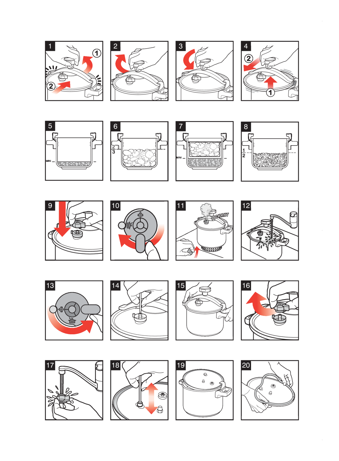 Groupe SEB USA - T-FAL Pressure Cooker user manual 