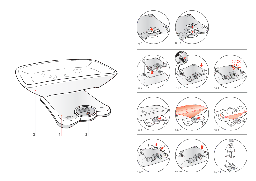 Groupe SEB USA - T-FAL Pse-bb manual Click 