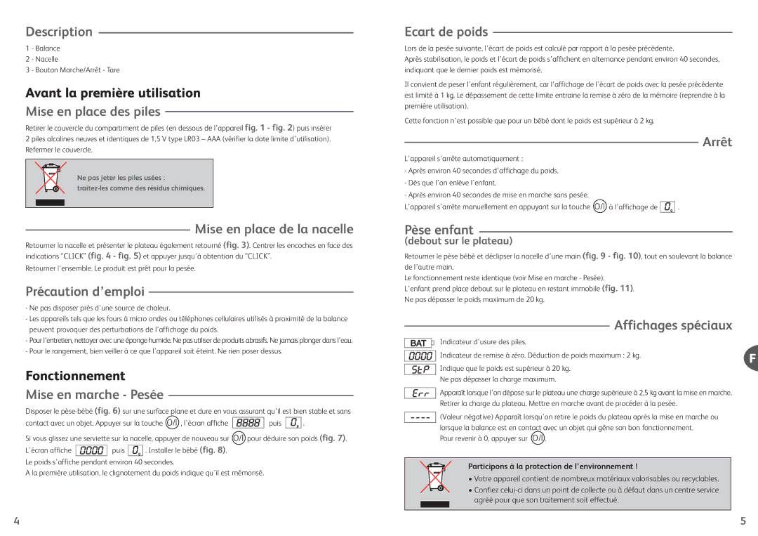 Groupe SEB USA - T-FAL Pse-bb manual Description 