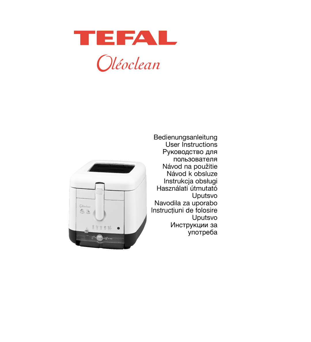 Groupe SEB USA - T-FAL Thermostat manual Léoclean 