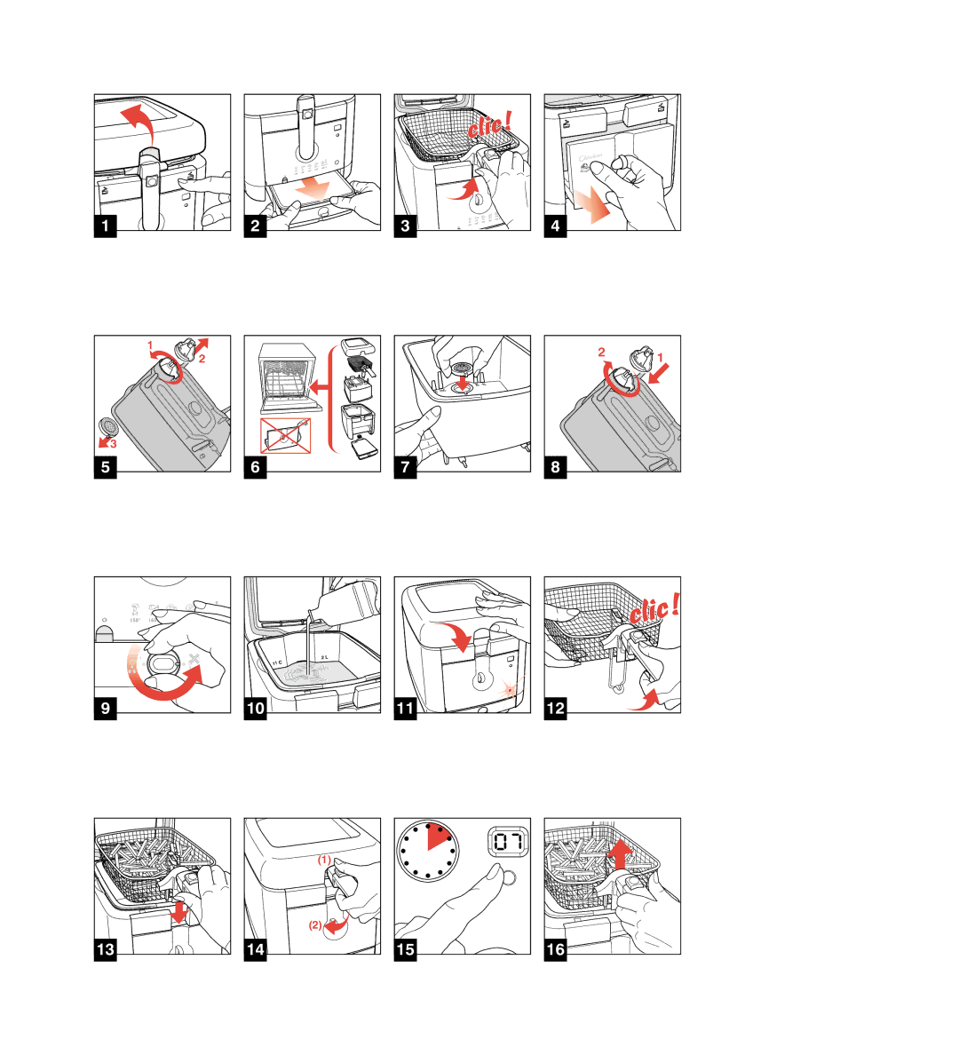 Groupe SEB USA - T-FAL Thermostat manual 11 C 