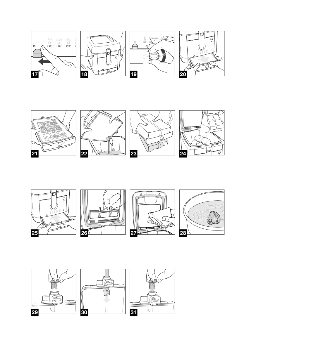 Groupe SEB USA - T-FAL Thermostat manual 