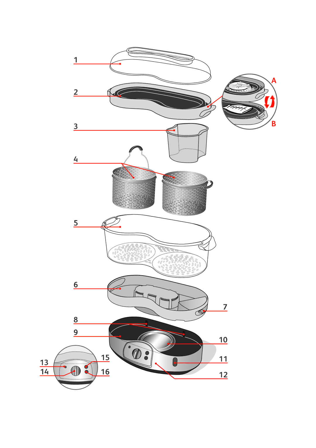 Groupe SEB USA - T-FAL VS4001 manual 