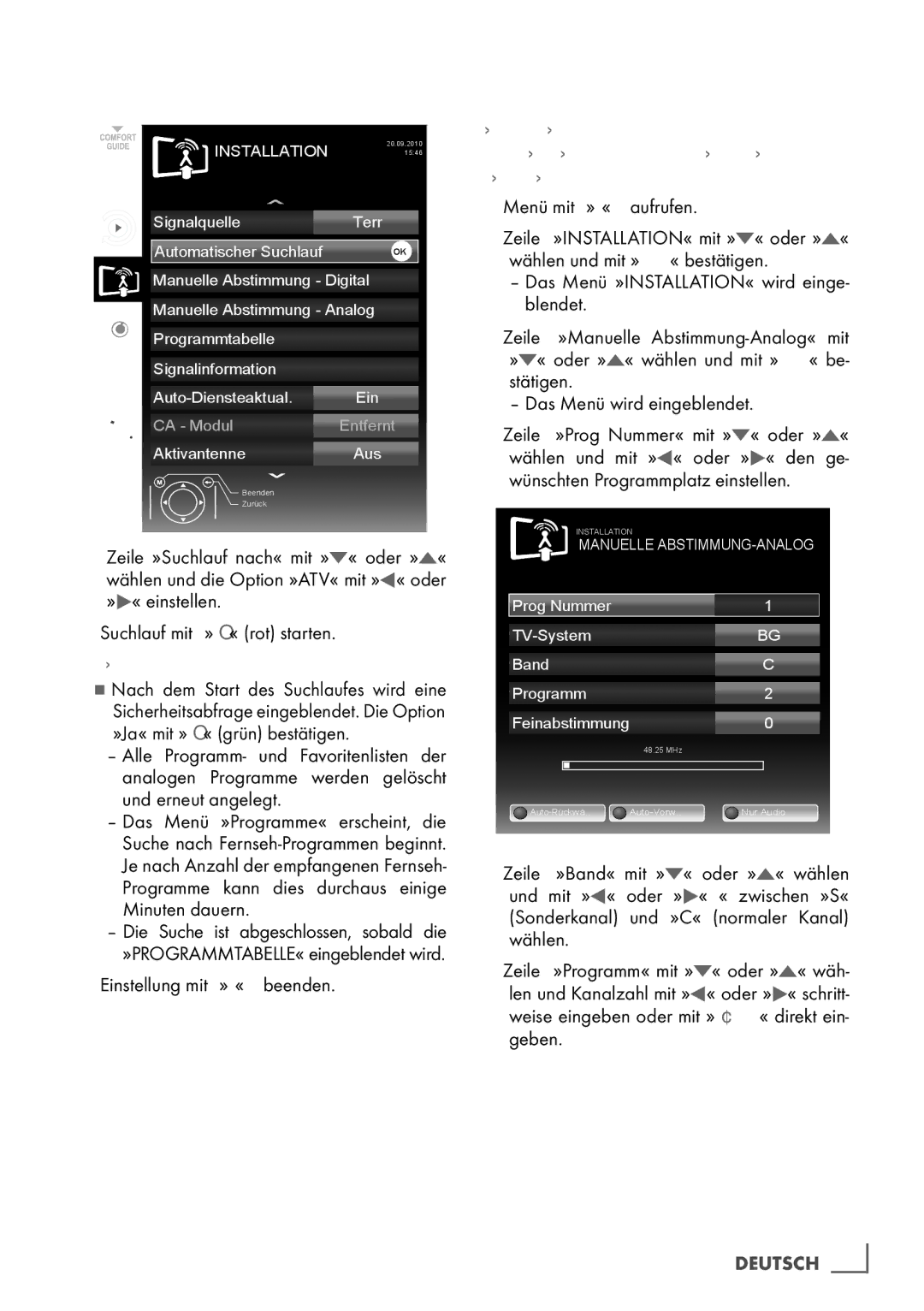 Grundig 22 VLE 8120 BG manual Deutsch 59­ 