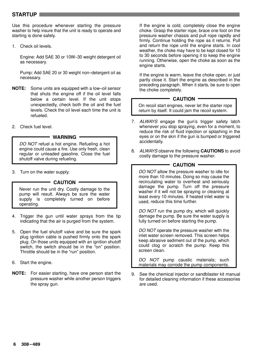 Grundig 2245 manual Startup 