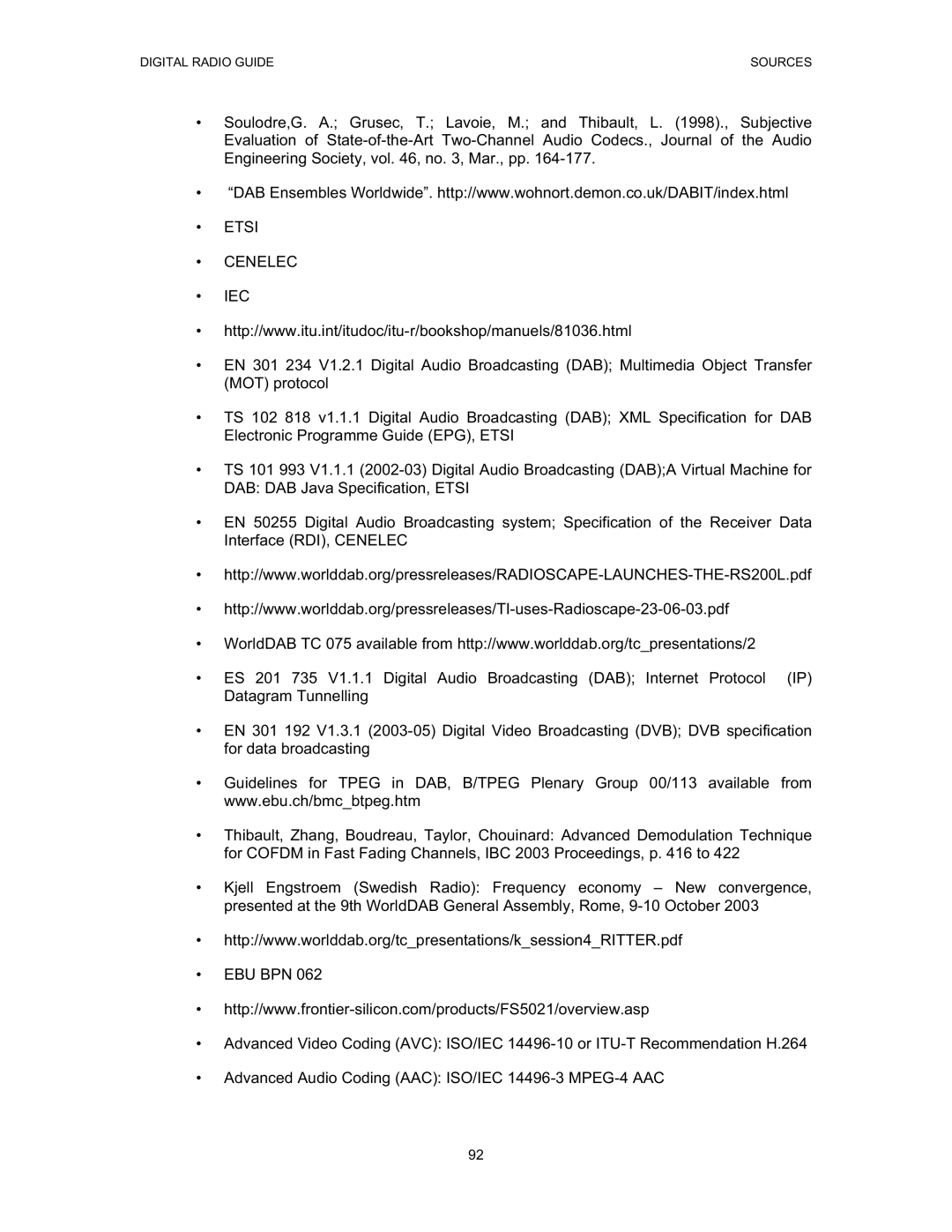 Grundig Digital Radio manual Etsi Cenelec IEC 