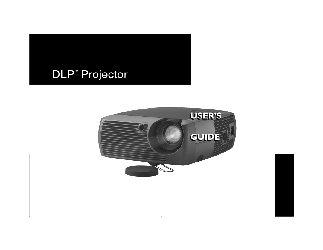 Grundig DLPTM Projector manual DLP Projector, User’Suser’S Guideguide 