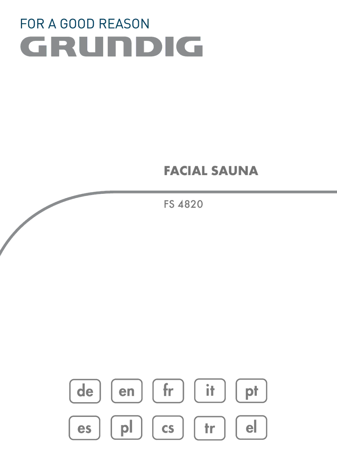 Grundig FS 4820 manual Facial Sauna 