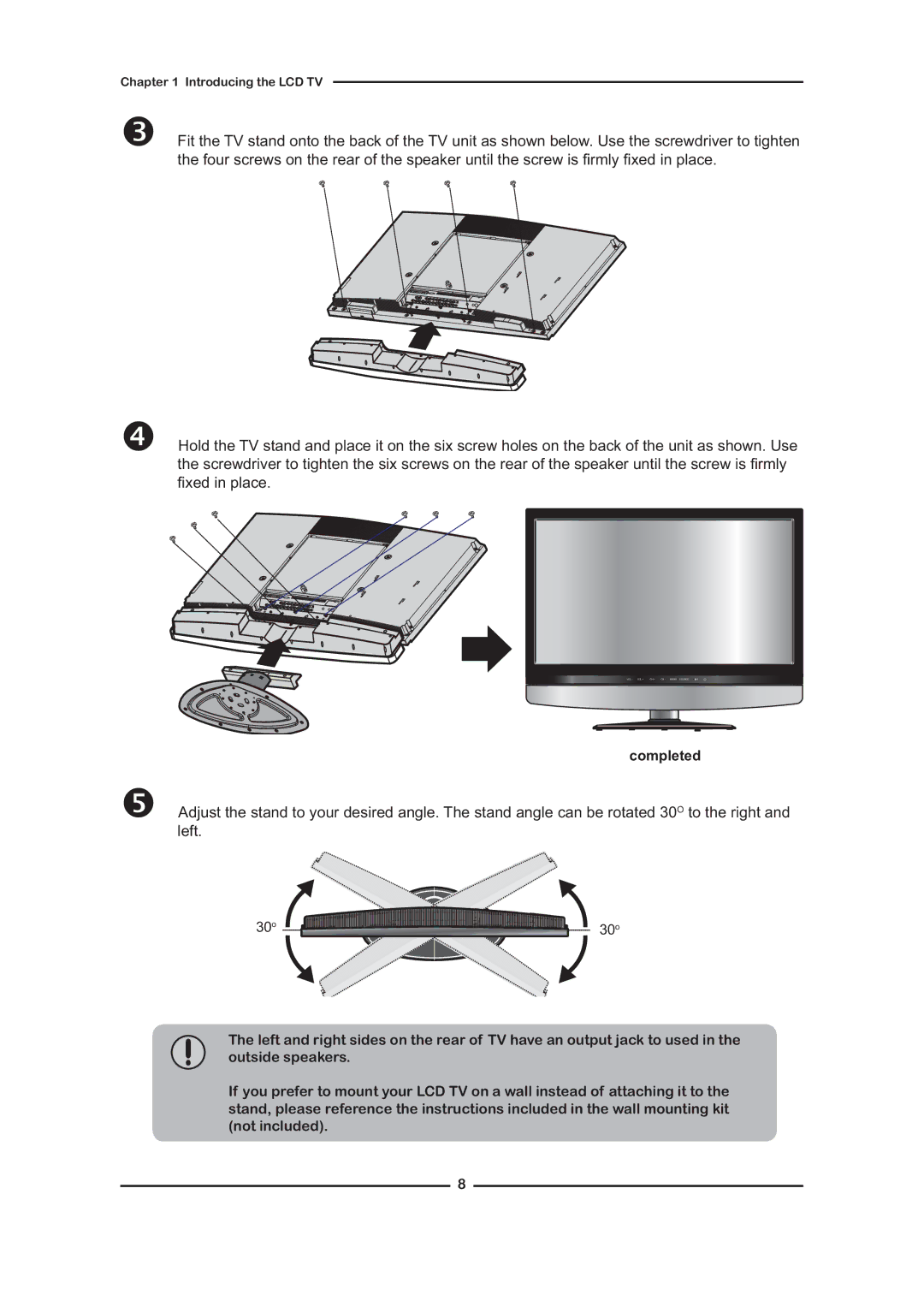 Grundig GLCD3201, GLCD4001 manual Completed 