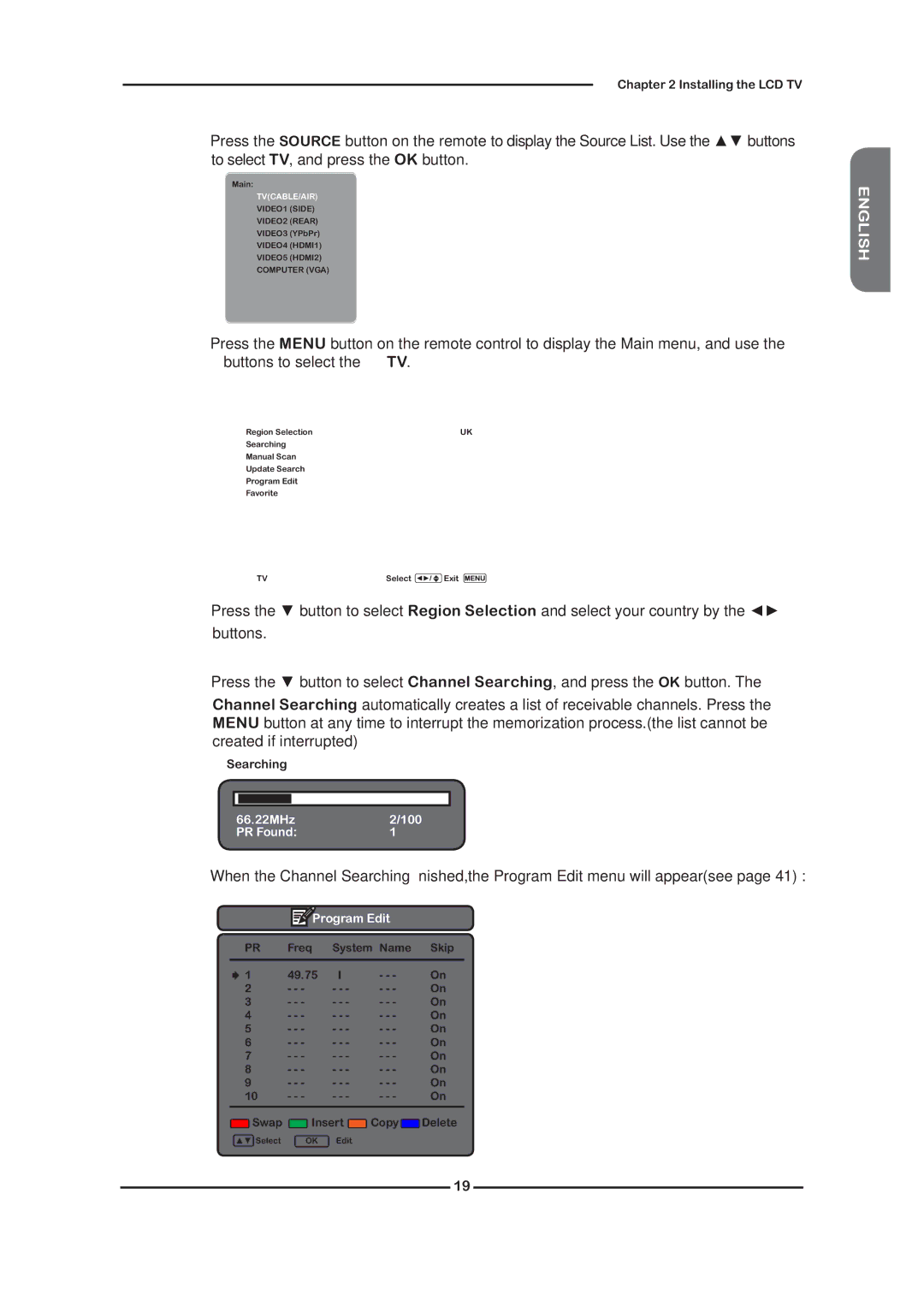 Grundig GLCD4001, GLCD3201 manual 66.22MHz 