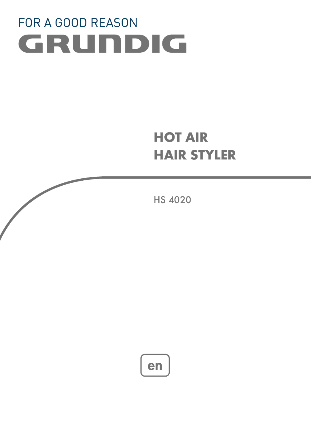 Grundig hs 4020 manual HOT AIR Hair Styler 