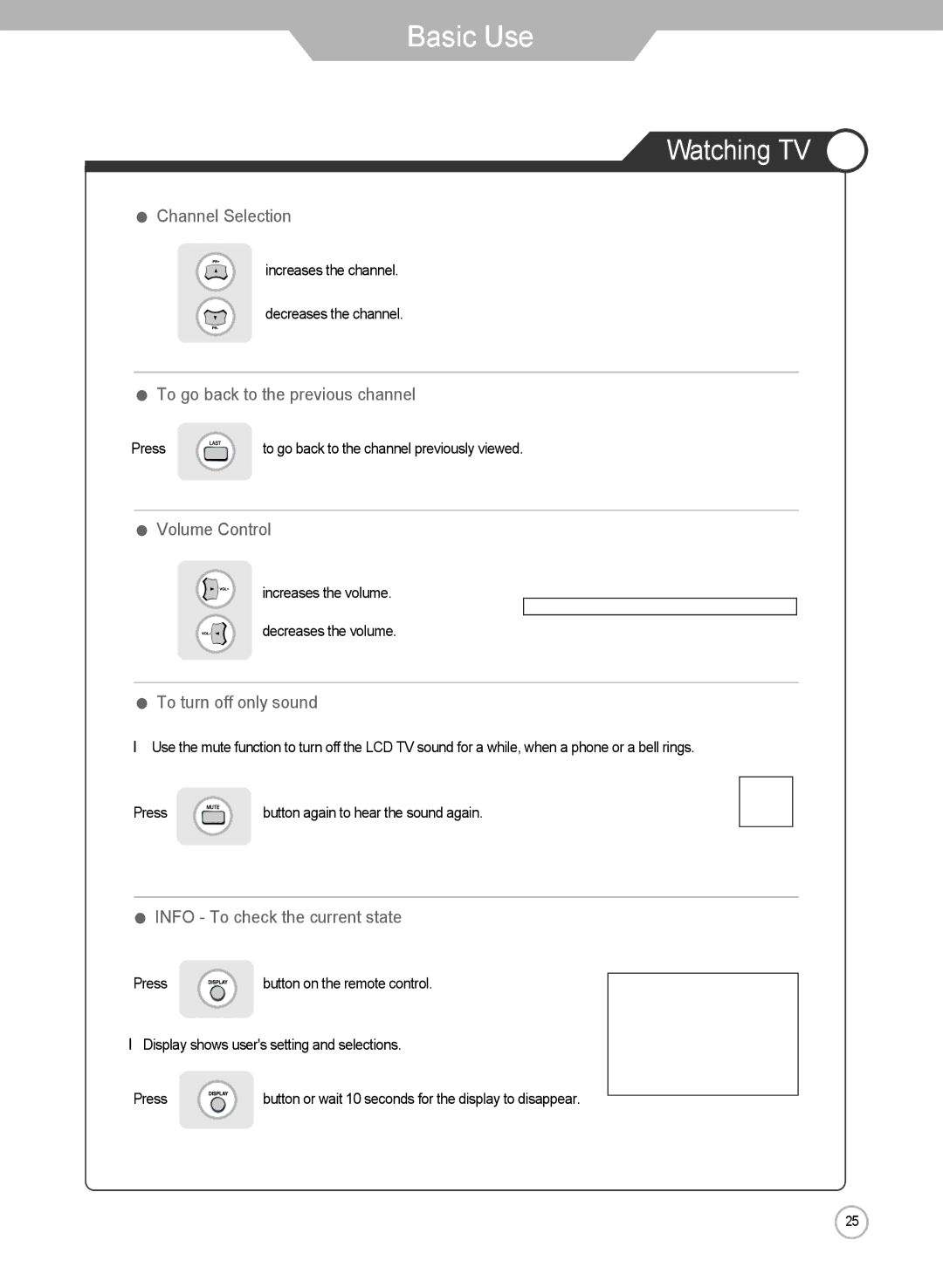 Grundig LXW 102-8625 REF manual Watching TV 