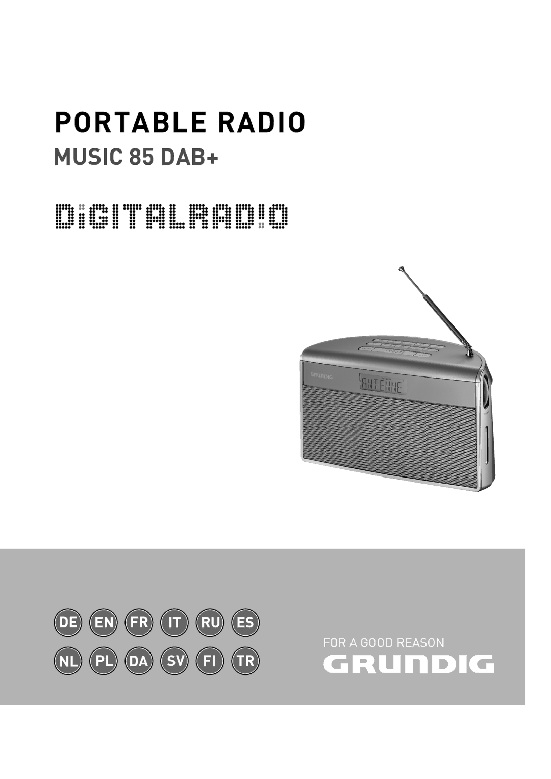 Grundig M4000/M5000 manual Portable Radio 