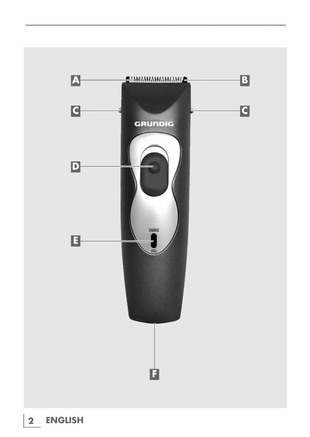 Grundig mc3540 manual English 