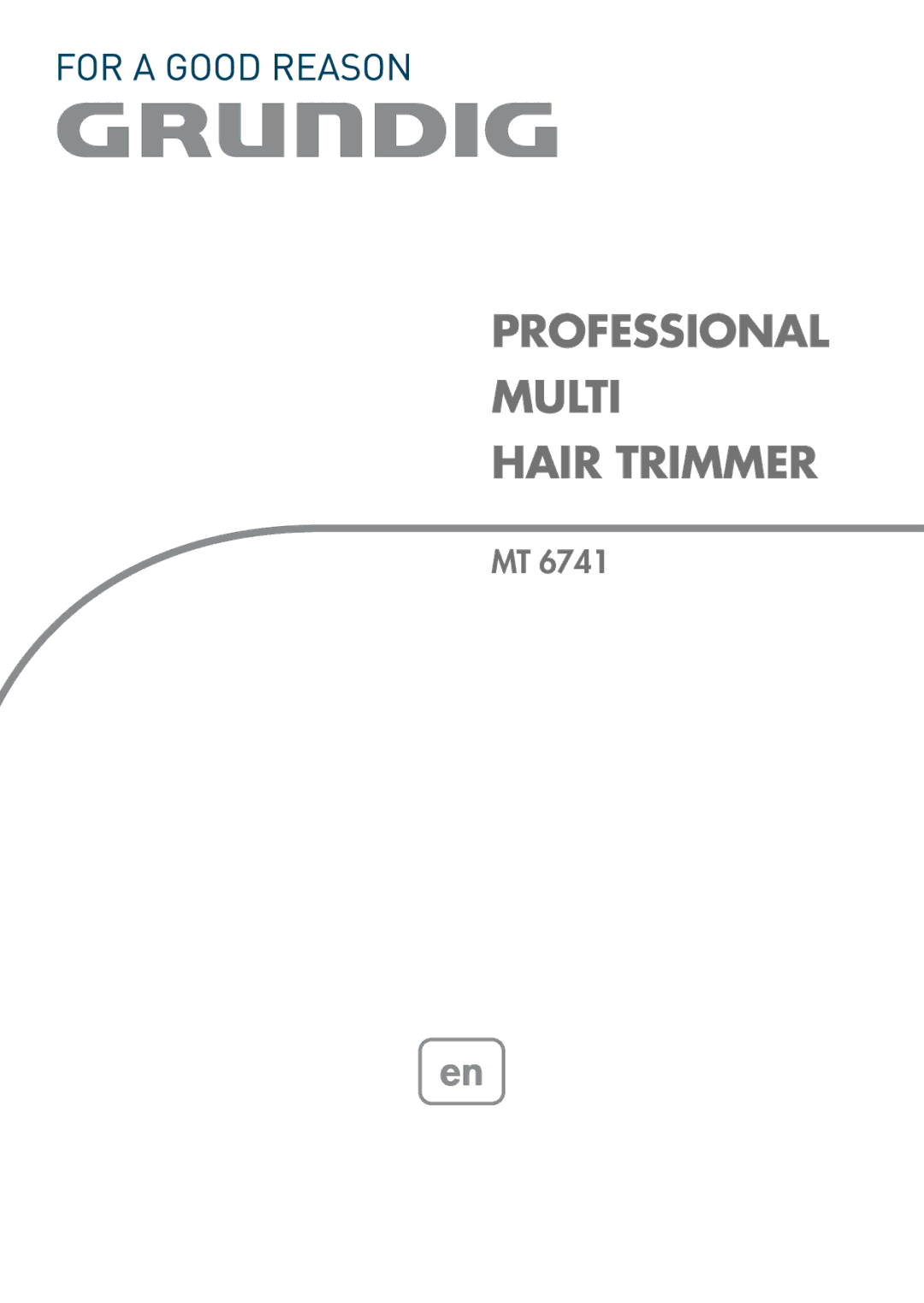 Grundig MT 6741 manual Hair Trimmer 