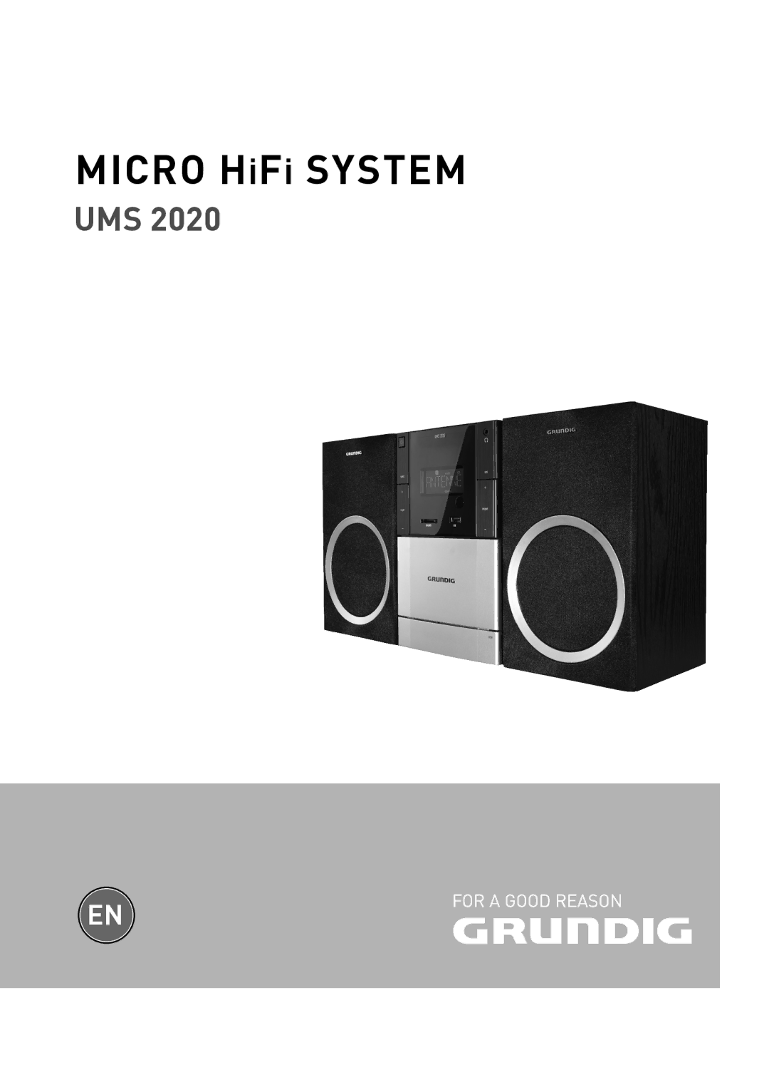 Grundig UMS 2020 manual Micro Hİ Fİ System 