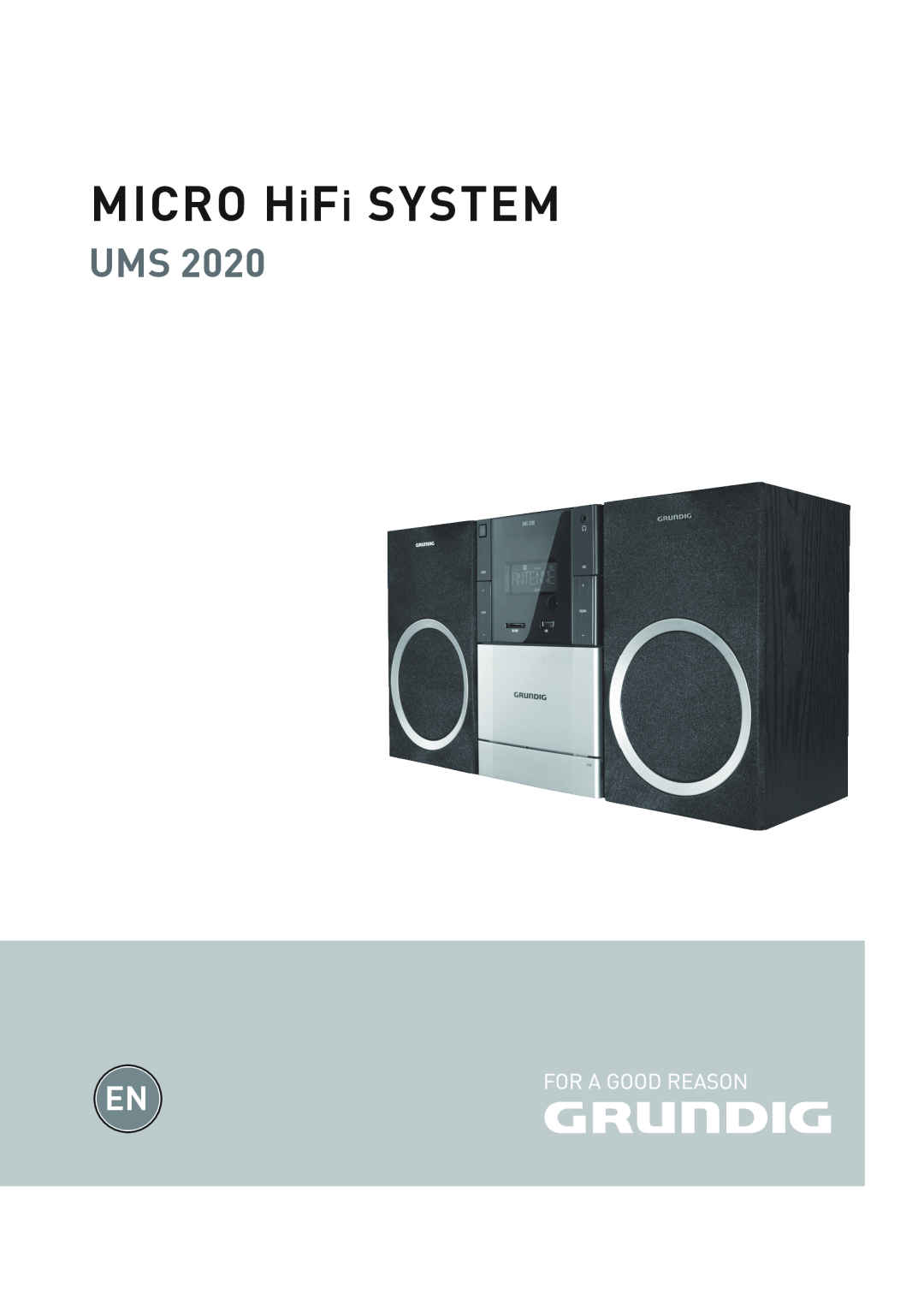 Grundig UMS 2020 manual Micro Hi Fi System 