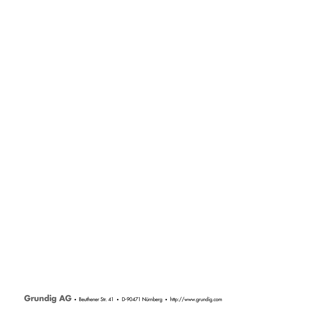 Grundig UMS 4200 manual 